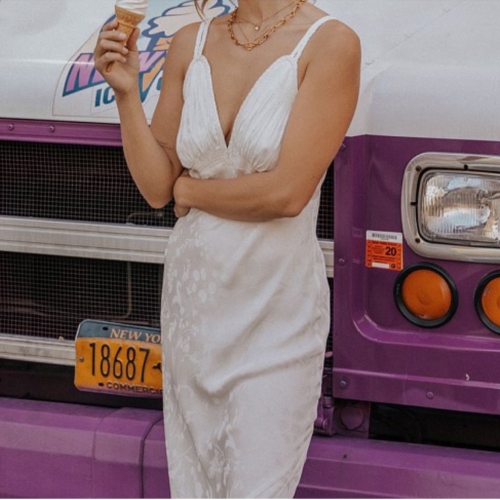 Spell & The Gypsy Jacquard Slip Dress